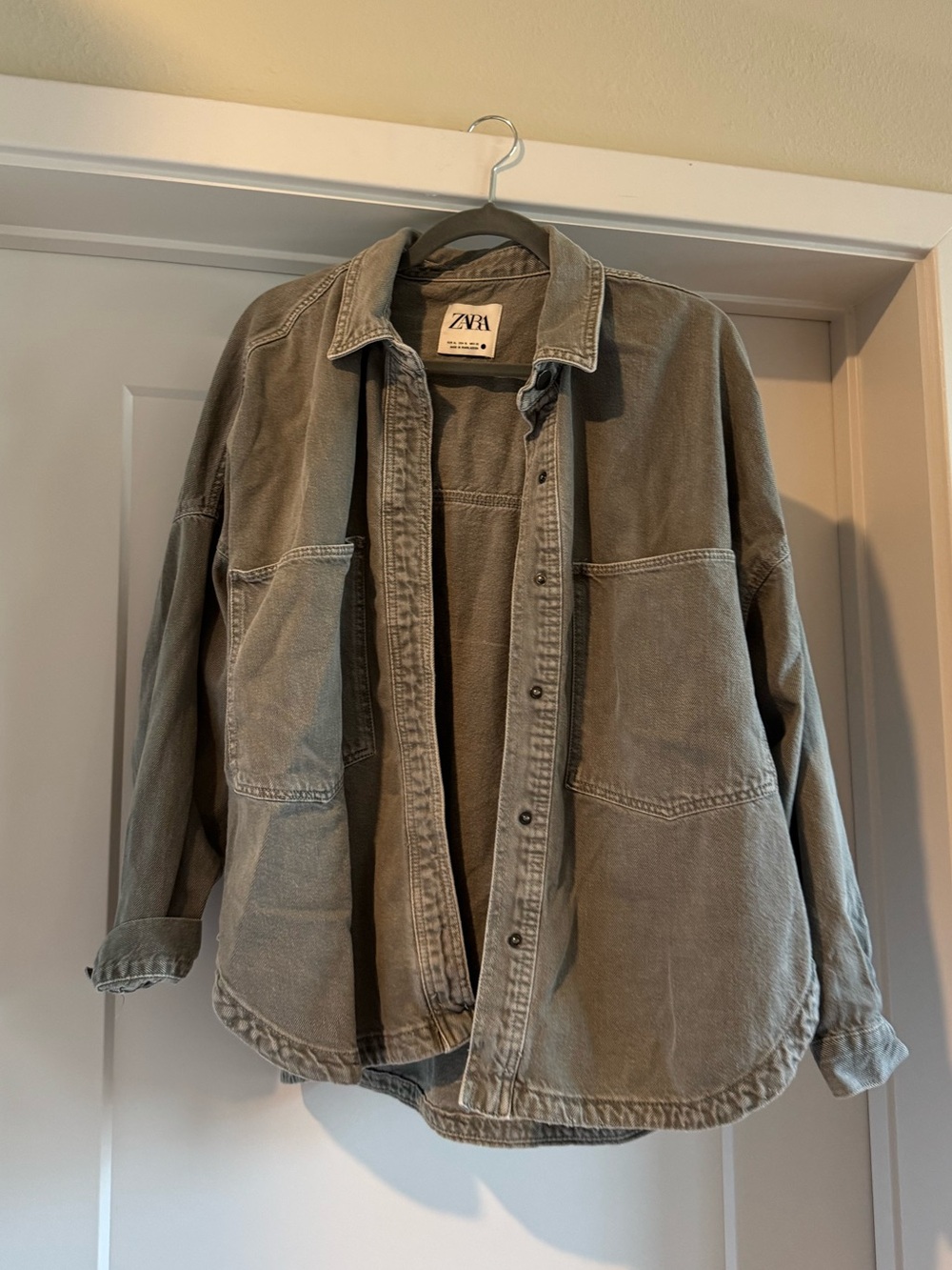 Zara Denim Shacket